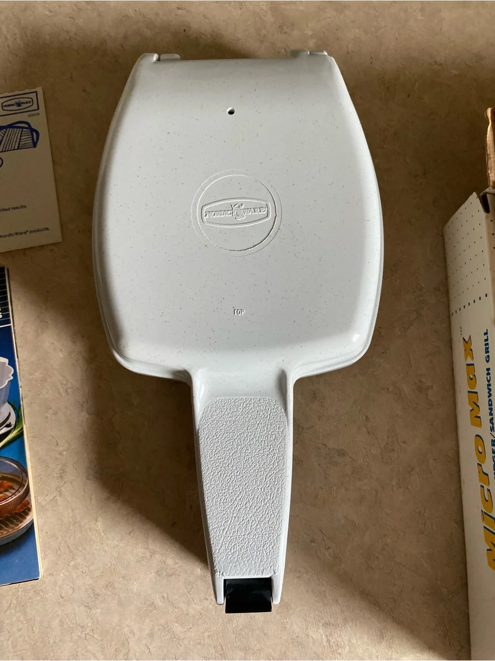 Vintage Micro Max Nordic Ware Microwave Hamburger Sandwich Grill New Open Box